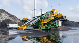 mobile screen for coal