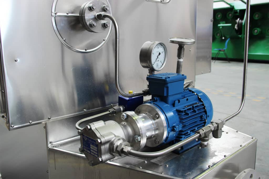 Combustion heat and power system de